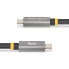 Cable USB4 StarTech.com de 1 m, cable USB-C certificado USB-IF, 40 Gbit/s, cable de transferencia de datos USB Type-C, 100 W Power Delivery, 8K 60 Hz, compatible con Thunderbolt 4/3/USB 3.2