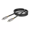 Cable USB4 StarTech.com de 1 m, cable USB-C certificado USB-IF, 40 Gbit/s, cable de transferencia de datos USB Type-C, 100 W Power Delivery, 8K 60 Hz, compatible con Thunderbolt 4/3/USB 3.2