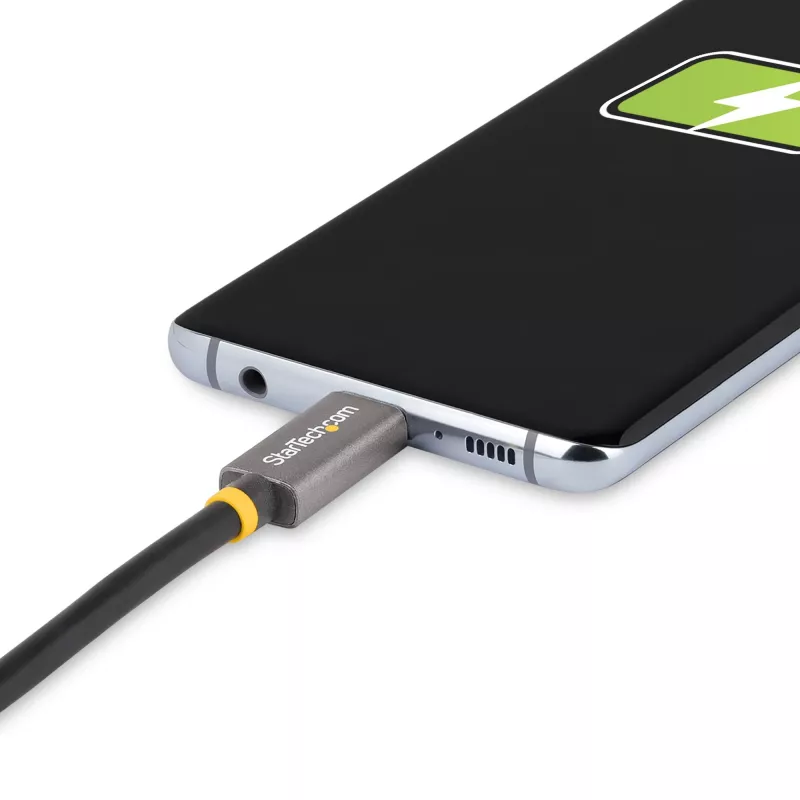 Cable USB4 StarTech.com de 1 m, cable USB-C certificado USB-IF, 40 Gbit/s, cable de transferencia de datos USB Type-C, 100 W Power Delivery, 8K 60 Hz, compatible con Thunderbolt 4/3/USB 3.2
