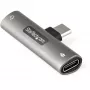 StarTech.com CDP235APDM adaptador de audio y carga USB-C con conector de auriculares/headset TRRS de 3,5 mm y Power Delivery USB-C passthrough de 60 W, para teléfono/tableta/portátil