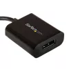 Adaptador USB-C a DisplayPort StarTech.com - 4K 60Hz/8K 30Hz - adaptador dongle USB Type-C a DP 1.4 HBR2 - convertidor de vídeo compacto USB-C (DP Alt Mode) para monitor - compatible con Thunderbolt 3
