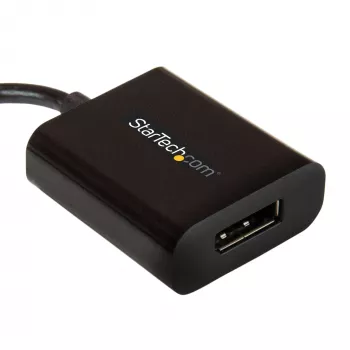 Adaptador USB-C a DisplayPort StarTech.com - 4K 60Hz/8K 30Hz - adaptador dongle USB Type-C a DP 1.4 HBR2 - convertidor de vídeo compacto USB-C (DP Alt Mode) para monitor - compatible con Thunderbolt 3
