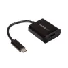 Adaptador USB-C a DisplayPort StarTech.com - 4K 60Hz/8K 30Hz - adaptador dongle USB Type-C a DP 1.4 HBR2 - convertidor de vídeo compacto USB-C (DP Alt Mode) para monitor - compatible con Thunderbolt 3