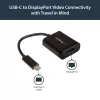 Adaptador USB-C a DisplayPort StarTech.com - 4K 60Hz/8K 30Hz - adaptador dongle USB Type-C a DP 1.4 HBR2 - convertidor de vídeo compacto USB-C (DP Alt Mode) para monitor - compatible con Thunderbolt 3