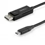 Cable USB-C a DisplayPort 1.4 StarTech.com de 1 m 8K 60 Hz/4K – cable adaptador de vídeo bidireccional DP a USB-C o USB-C a DP reversible – HBR3/HDR/DSC – cable para monitor USB Type-C/Thunderbolt