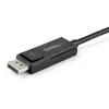 Cable USB-C a DisplayPort 1.4 StarTech.com de 1 m 8K 60 Hz/4K – cable adaptador de vídeo bidireccional DP a USB-C o USB-C a DP reversible – HBR3/HDR/DSC – cable para monitor USB Type-C/Thunderbolt
