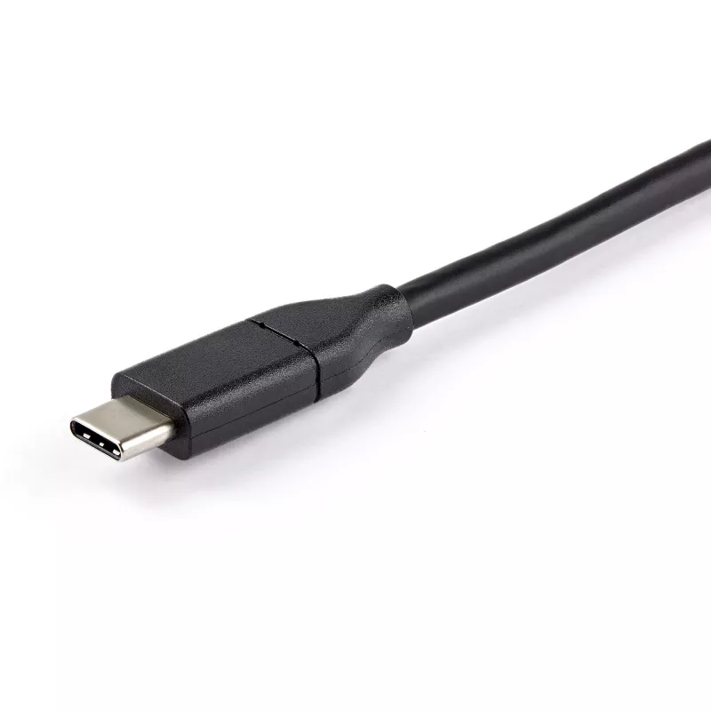 Cable USB-C a DisplayPort 1.4 StarTech.com de 2 m 8K 60Hz/4K - cable adaptador de vídeo bidireccional DP a USB-C o USB-C a DP reversible - HBR3/HDR/DSC - cable para monitor USB Type-C/Thunderbolt 3 (CDP2DP142MBD)