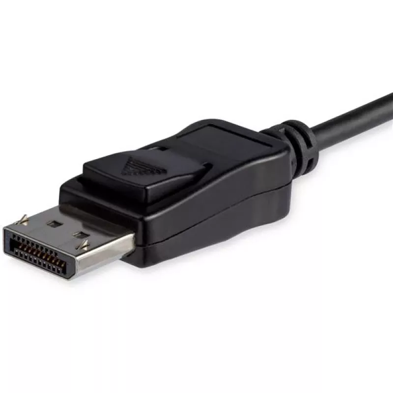 Cable USB-C a DisplayPort 1.4 StarTech.com de 6ft/1,8 m – convertidor adaptador de vídeo USB Type-C a DP 1.4 Alt Mode 4K/5K/8K – HBR3/HDR/DSC – cable para monitor DP 8K-60Hz para USB-C/Thunderbolt 3