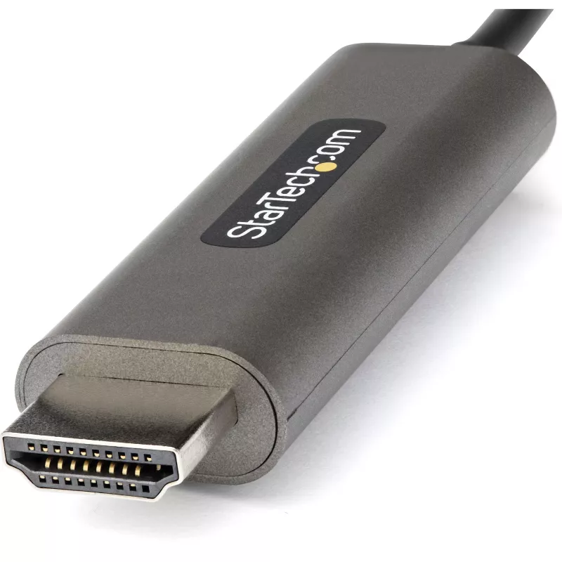 StarTech.com Cable USB-C a HDMI de 0,91 m 4K 60 Hz con HDR10 – Cable adaptador de vídeo Ultra HD USB Type-C a HDMI 2.0b 4K – Convertidor USB-C a HDMI HDR para monitor/pantalla – DP 1.4 Alt Mode HBR3
