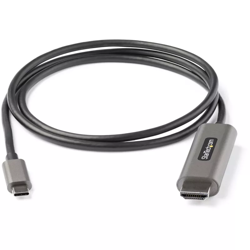 StarTech.com Cable USB-C a HDMI de 0,91 m 4K 60 Hz con HDR10 – Cable adaptador de vídeo Ultra HD USB Type-C a HDMI 2.0b 4K – Convertidor USB-C a HDMI HDR para monitor/pantalla – DP 1.4 Alt Mode HBR3