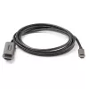 Cable USB-C a HDMI StarTech.com de 1,8 m (2 m) 4K 60 Hz con HDR10 – cable adaptador de vídeo Ultra HD USB Type-C a 4K HDMI 2.0b – convertidor USB-C a HDMI para monitor/pantalla HDR – DP 1.4 Alt Mode HBR3
