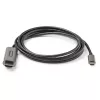 Cable USB-C a HDMI StarTech.com de 1,8 m (2 m) 4K 60 Hz con HDR10 – cable adaptador de vídeo Ultra HD USB Type-C a 4K HDMI 2.0b – convertidor USB-C a HDMI para monitor/pantalla HDR – DP 1.4 Alt Mode HBR3