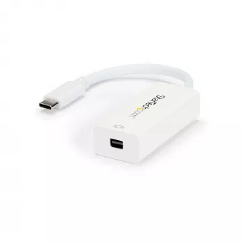 Adaptador USB-C a Mini DisplayPort StarTech.com – 4K 60 Hz – blanco – adaptador USB 3.1 Type-C a Mini DP – la versión actualizada es CDP2MDPEC