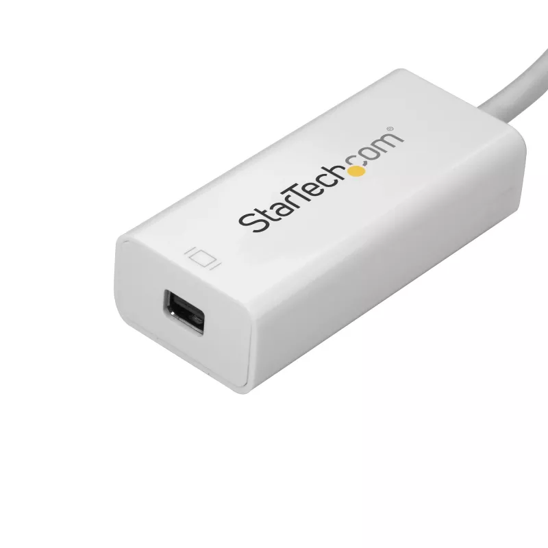 Adaptador USB-C a Mini DisplayPort StarTech.com – 4K 60 Hz – blanco – adaptador USB 3.1 Type-C a Mini DP – la versión actualizada es CDP2MDPEC