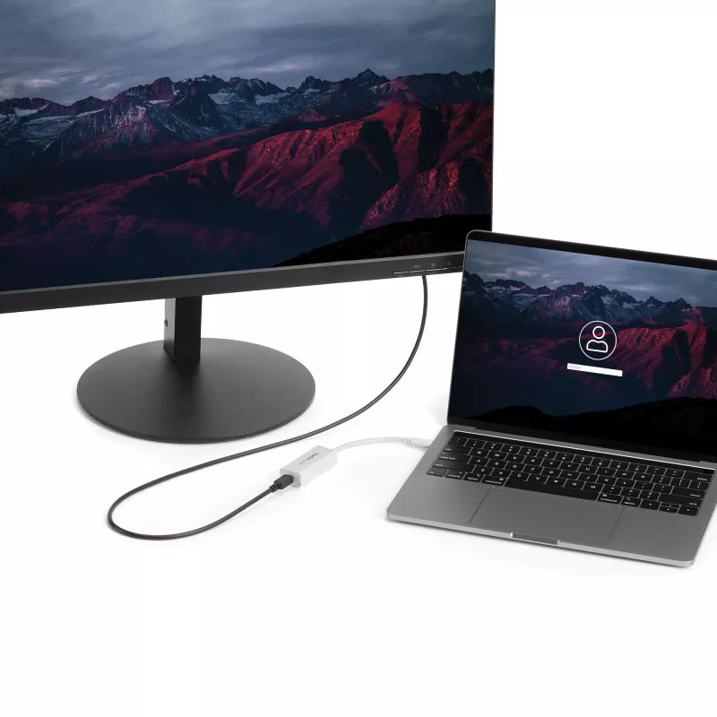 Adaptador USB-C a Mini DisplayPort StarTech.com – 4K 60 Hz – blanco – adaptador USB 3.1 Type-C a Mini DP – la versión actualizada es CDP2MDPEC