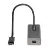 Adaptador USB-C a Mini DisplayPort StarTech.com – adaptador dongle USB-C a mDP 4K 60Hz – USB Type-C a monitor Mini DP – convertidor de vídeo – compatible con Thunderbolt 3 – cable adjunto de 30 cm – versión actualizada del CDP2MDP