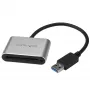 StarTech.com lector/grabador USB 3.0 para tarjetas CFast 2.0, CFast, CFast 2.0, negro, plata, 5000 Mbit/s, aluminio, actividad, alimentación, CE, FCC, RoHS, REACH