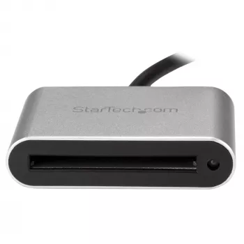 StarTech.com lector/grabador USB 3.0 para tarjetas CFast 2.0, CFast, CFast 2.0, negro, plata, 5000 Mbit/s, aluminio, actividad, alimentación, CE, FCC, RoHS, REACH