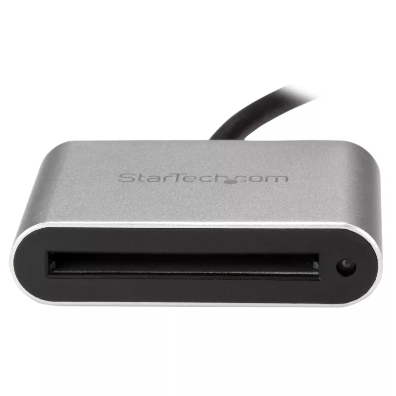 StarTech.com lector/grabador USB 3.0 para tarjetas CFast 2.0, CFast, CFast 2.0, negro, plata, 5000 Mbit/s, aluminio, actividad, alimentación, CE, FCC, RoHS, REACH