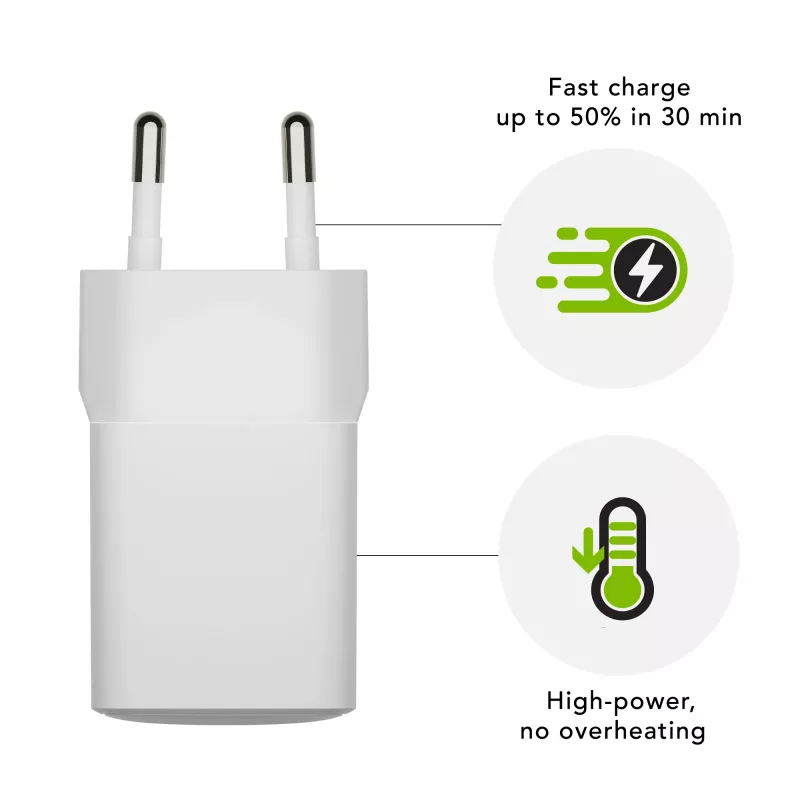 dbramante1928 re-charge Pro - cargador de pared EU - USB-C 30W - W