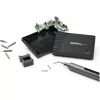 StarTech.com set de destornilladores eléctricos de precisión de 20 bits - kit portátil/mini destornillador de bits a batería para reparaciones de electrónica, portátiles, ordenadores, tablets y teléfonos - magnético - inalámbrico