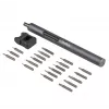 StarTech.com set de destornilladores eléctricos de precisión de 20 bits - kit portátil/mini destornillador de bits a batería para reparaciones de electrónica, portátiles, ordenadores, tablets y teléfonos - magnético - inalámbrico