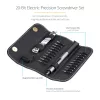 StarTech.com set de destornilladores eléctricos de precisión de 20 bits - kit portátil/mini destornillador de bits a batería para reparaciones de electrónica, portátiles, ordenadores, tablets y teléfonos - magnético - inalámbrico