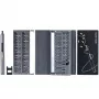 StarTech.com set de destornilladores eléctricos de precisión de 55 bits - set portátil de destornillador de bits inalámbrico a batería para reparaciones de electrónica, portátiles, ordenadores, tablets y teléfonos - base magnética