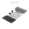StarTech.com set de destornilladores eléctricos de precisión de 55 bits - set portátil de destornillador de bits inalámbrico a batería para reparaciones de electrónica, portátiles, ordenadores, tablets y teléfonos - base magnética