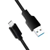 Cable USB LogiLink CU0166 USB 3.2 Gen 1 0,15 m USB A USB C negro