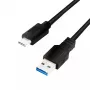 Cable USB LogiLink CU0166 USB 3.2 Gen 1 0,15 m USB A USB C negro