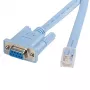 StarTech.com Cable de consola de gestión de router RJ45 a DB9 Cisco de 6 ft – M/H
