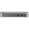 StarTech.com Dock USB-C USB-A - Estación de acoplamiento universal híbrida USB 3.0 para portátil USB-C o USB-A - Doble monitor 4K 60Hz HDMI/DisplayPort - 6x USB-A, GbE - USB 3.1 Gen 1 - Windows/Mac