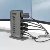 StarTech.com Dock USB-C USB-A - Estación de acoplamiento universal híbrida USB 3.0 para portátil USB-C o USB-A - Doble monitor 4K 60Hz HDMI/DisplayPort - 6x USB-A, GbE - USB 3.1 Gen 1 - Windows/Mac