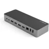 StarTech.com Estación de acoplamiento universal para portátil, dock híbrido USB-C y USB-A, doble 4K DP y HDMI, 100W PD, Mac / Windows / Chrome OS, hub 4x USB 5Gbps, GbE