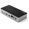 StarTech.com Dock USB-C - Estación de acoplamiento para portátil con doble monitor 1080p HDMI - 65W Power Delivery - 1x USB-C, 3x USB-A, Ethernet - Pantalla dual USB 3.1 Gen 1 Type-C Dock - Mac y Windows