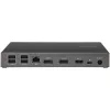 StarTech.com Dock USB C - Estación de acoplamiento USB Type-C para triple monitor 4K - 100W Power Delivery - DP 1.4 Alt Mode y DSC, 2x DisplayPort 1.4/HDMI 2.0 - 6xUSB (2x 10Gbps) - Windows/Chrome