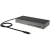 StarTech.com Dock USB C - Estación de acoplamiento USB Type-C para triple monitor 4K - 100W Power Delivery - DP 1.4 Alt Mode y DSC, 2x DisplayPort 1.4/HDMI 2.0 - 6xUSB (2x 10Gbps) - Windows/Chrome
