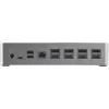 StarTech.com Dock USB-C – DisplayPort y HDMI cuádruple monitor 4K 60Hz – Estación de acoplamiento USB-C universal con 100W Power Delivery – Hub USB con 1x USB Type-C y 3x USB-A, Ethernet, Audio