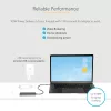 StarTech.com Adaptador multipuerto USB-C - USB-C a HDMI 2.0b 4K 60Hz (HDR10), 100W Power Delivery Pass-Through, hub USB 3.0 de 4 puertos - Mini dock USB Type-C - Cable fijo de 30 cm