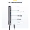 StarTech.com Hub adaptador multipuerto USB-C, USB-C a 4K 60Hz HDMI, Gigabit Ethernet y carga de portátil 100W para Macbook Pro / Air y Windows
