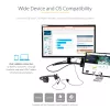 StarTech.com Adaptador multipuerto USB C – USB-C a 4K 60Hz HDMI 2.0, carga pasante 100W Power Delivery, hub USB 3.0 de 3 puertos, audio – Mini dock USB-C – Dock de viaje USB Type-C portátil