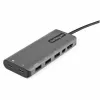 StarTech.com Adaptador multipuerto USB-C – USB-C a HDMI o Mini DisplayPort 4K 60Hz, 100W Power Delivery Pass-Through, hub USB de 4 puertos 10Gbps – Mini dock USB Type-C – con cable fijo de 12