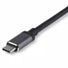 StarTech.com Adaptador multipuerto USB-C – USB-C a HDMI o Mini DisplayPort 4K 60Hz, 100W Power Delivery Pass-Through, hub USB de 4 puertos 10Gbps – Mini dock USB Type-C – con cable fijo de 12