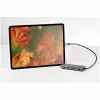 StarTech.com Adaptador multipuerto USB-C – USB-C a HDMI o Mini DisplayPort 4K 60Hz, 100W Power Delivery Pass-Through, hub USB de 4 puertos 10Gbps – Mini dock USB Type-C – con cable fijo de 12