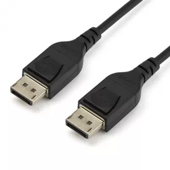 StarTech.com Cable DisplayPort 1.4 certificado por VESA de 1 m – 8K 60 Hz HBR3 HDR – Cable de monitor DisplayPort a DisplayPort Super UHD de 3 ft – Cable de vídeo DP 1.4 ultrafino 4K 120 Hz M/M conector DP