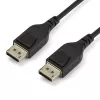 StarTech.com Cable DisplayPort 1.4 certificado por VESA de 2 m – 8K 60Hz HBR3 HDR – Cable de monitor DisplayPort a DisplayPort Super UHD de 1,8 m – Cable de vídeo DP 1.4 ultrafino 4K 120Hz M/M conector DP
