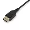 StarTech.com DP14MM2M cable DisplayPort 1.4, 2 m (6,6 ft), certificado VESA, 8K 60 Hz, 4K 120 Hz, HBR3, HDR, UHD, M/M, negro