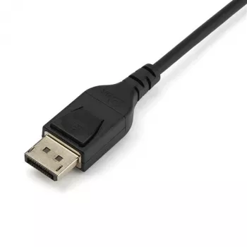 StarTech.com Cable DisplayPort 1.4 certificado por VESA de 2 m – 8K 60Hz HBR3 HDR – Cable de monitor DisplayPort a DisplayPort Super UHD de 1,8 m – Cable de vídeo DP 1.4 ultrafino 4K 120Hz M/M conector DP