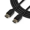 StarTech.com Cable DisplayPort 1.4 certificado por VESA de 3 m, 8K 60 Hz HBR3 HDR, cable de monitor DisplayPort a DisplayPort UHD, cable de vídeo DP 1.4 ultrafino 4K 120 Hz M/M conector DP